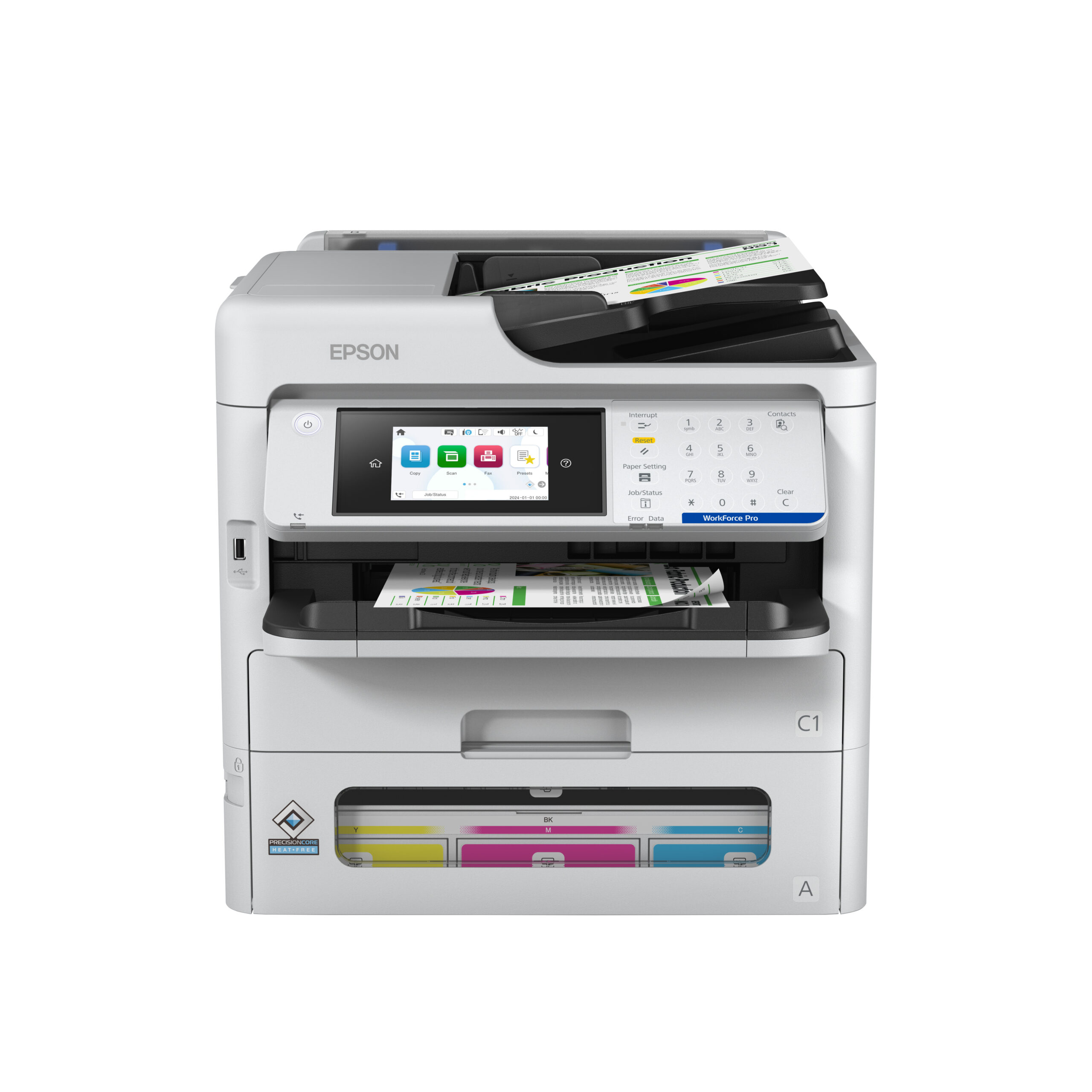 Epson WorkForce Pro EM-C800RDWF Inkjet A4 4800 x 1200 DPI 35 ppm Wifi - Afbeelding 2