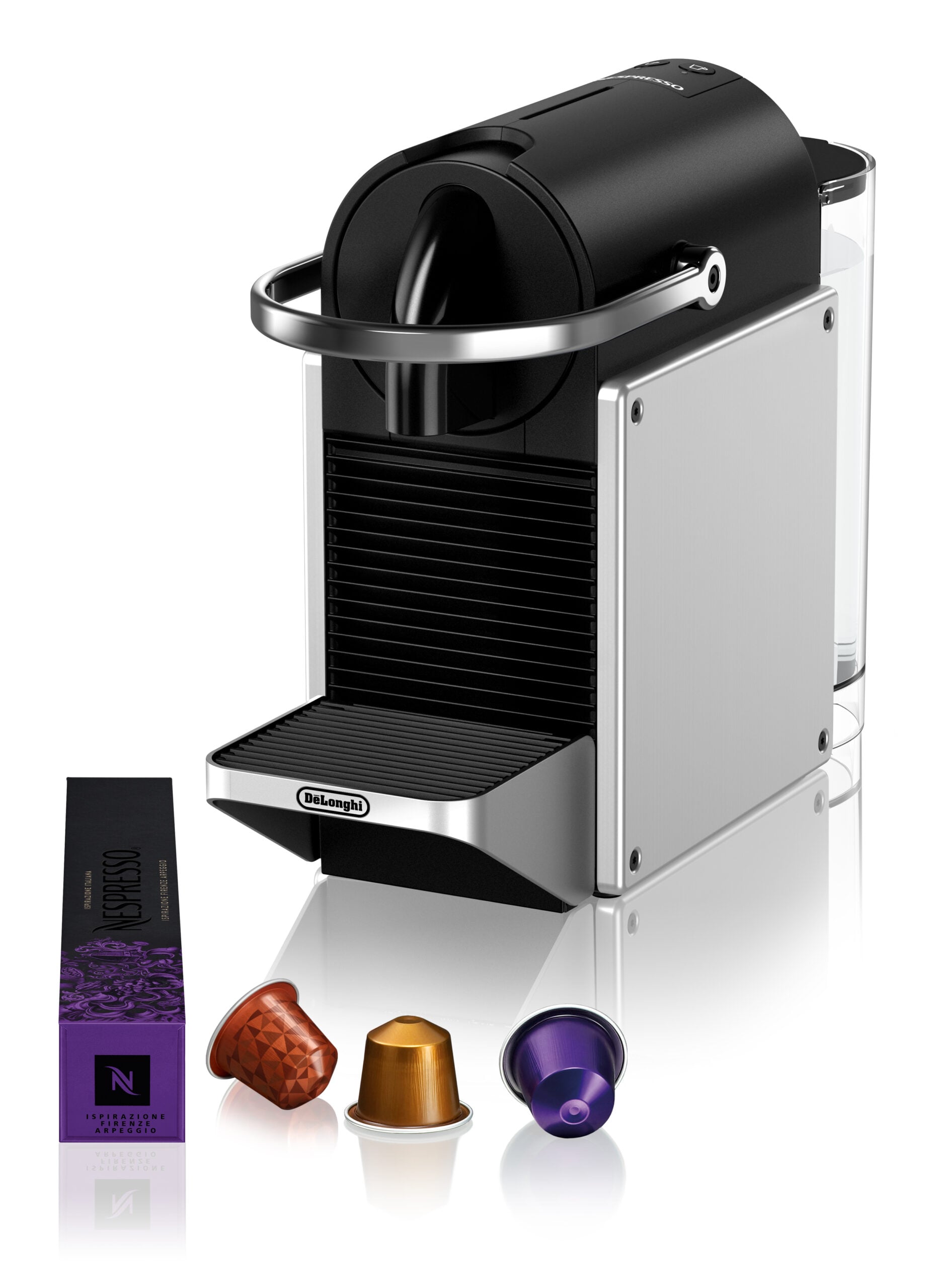De’Longhi Pixie EN127.S Volledig automatisch Koffiepadmachine 1 l