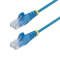 StarTech.com N6PAT25CMBLS netwerkkabel Blauw 0,25 m Cat6 U/UTP (UTP) - Afbeelding 2
