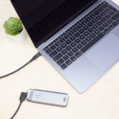 ACT USB 3.0 10Gbps 60W USB Type-C (recht) naar USB Type-C (haaks links/rechts) kabel, 1 meter - Afbeelding 7