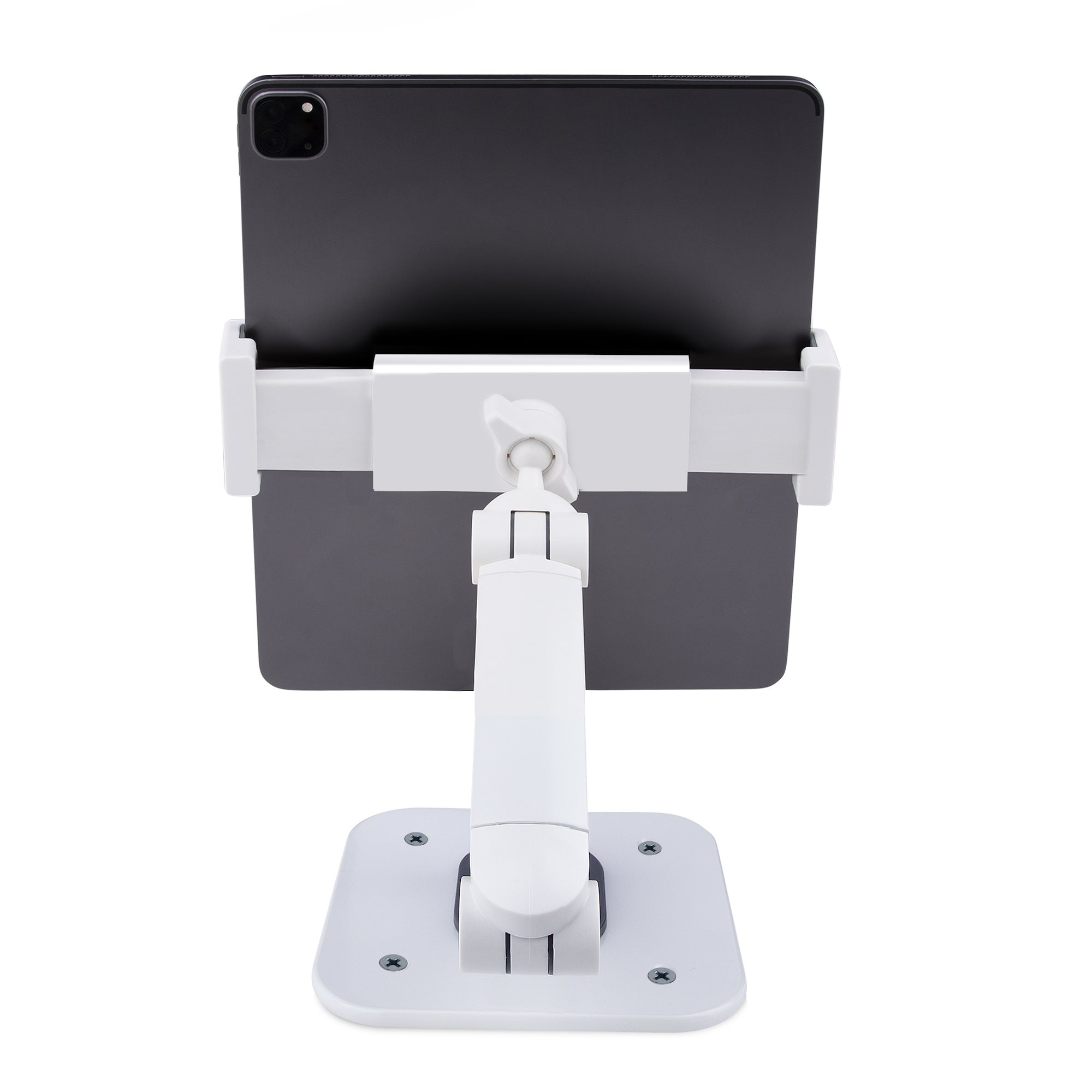 StarTech.com Verstelbare Tablet Houder voor Bureau, Wandmonteerbaar, Draagvermogen 1kg, Ergonomische Tablet Steun, Universele Tablet Standaard, Zwenken/Draaien/Roteren - Afbeelding 5