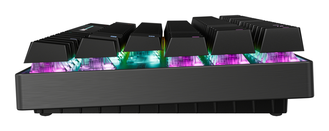 CHERRY MX 8.2 Pro TMR Wireless toetsenbord Gamen USB + RF Wireless + Bluetooth QWERTZ Duits Zwart - Afbeelding 5