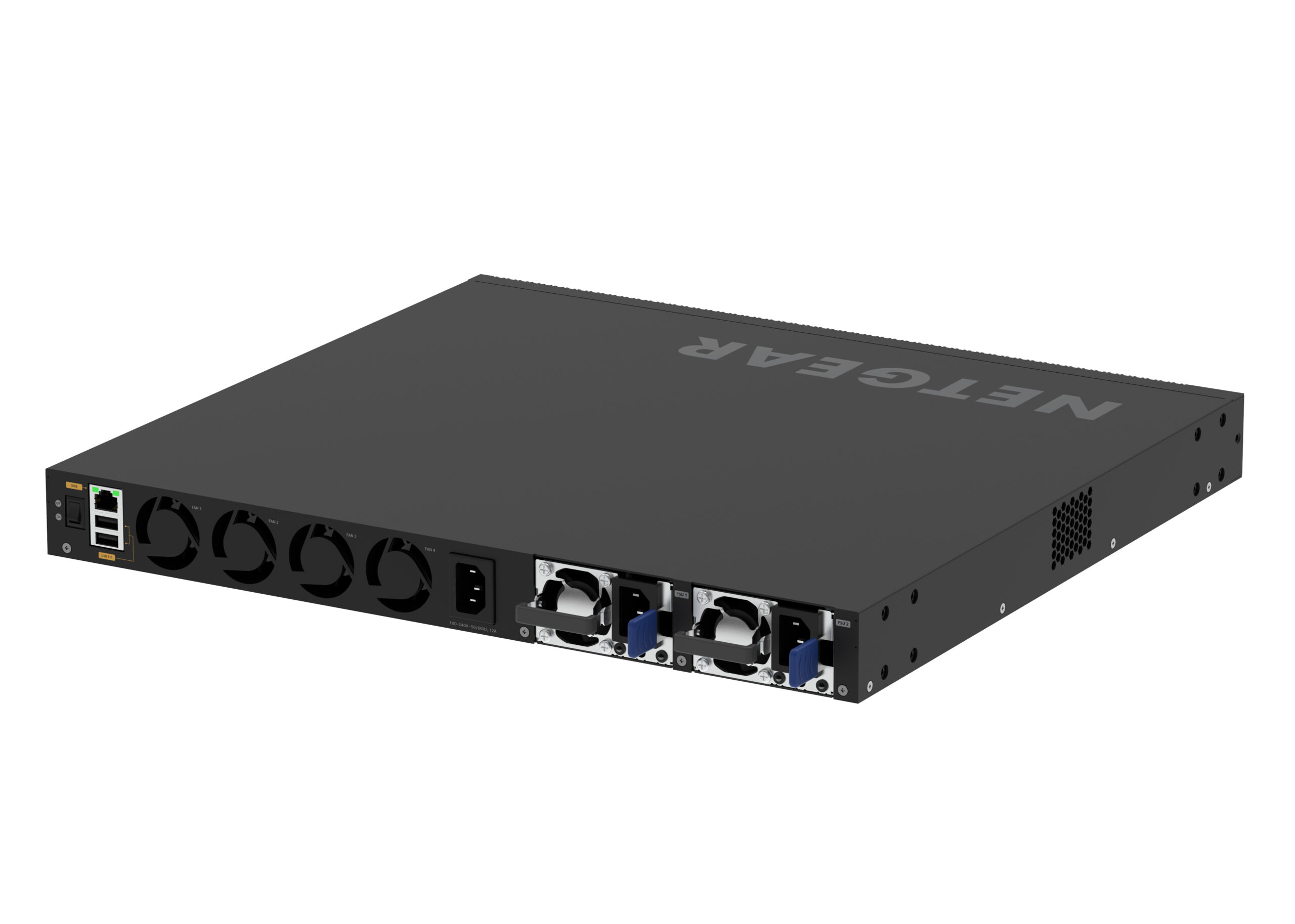 NETGEAR M4350-48G4XF Managed L3 Gigabit Ethernet (10/100/1000) Power over Ethernet (PoE) 1U Zwart - Afbeelding 3