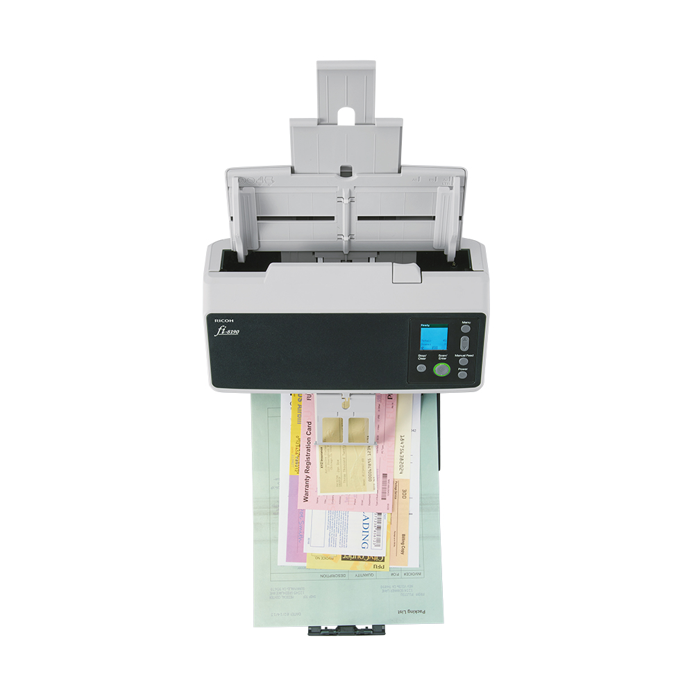Ricoh fi-8190 ADF-/handmatige invoer scanner 600 x 600 DPI A4 Zwart, Grijs - Afbeelding 28