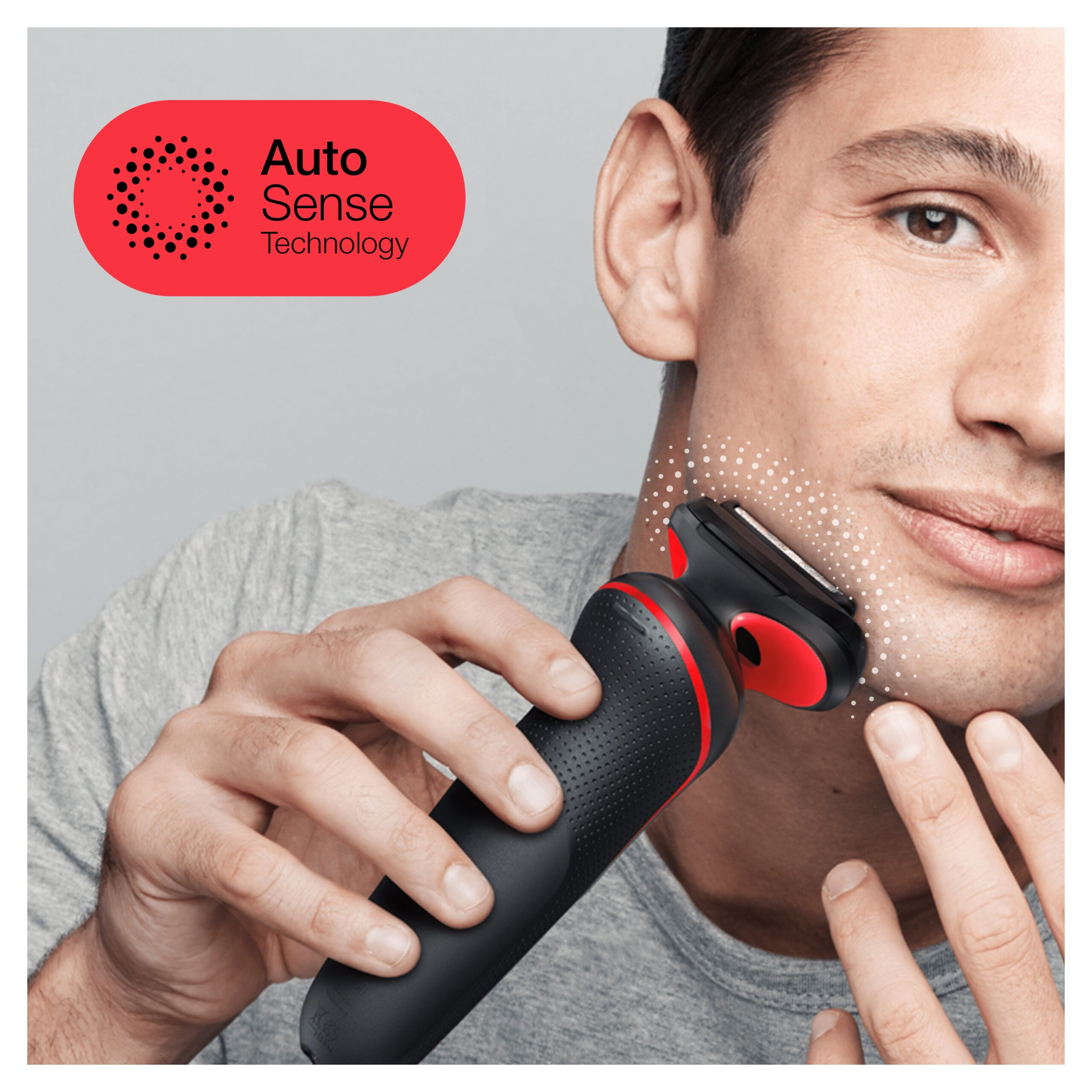 Braun Series 5 50-R1000s Scheerapparaat met scheerblad Zwart, Rood - Afbeelding 3