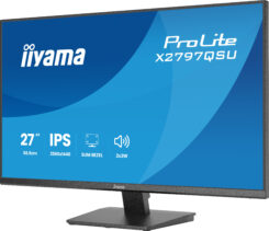 iiyama ProLite X2797QSU-B1 computer monitor 68,6 cm (27") 2560 x 1440 Pixels Quad HD LED Zwart - Afbeelding 4