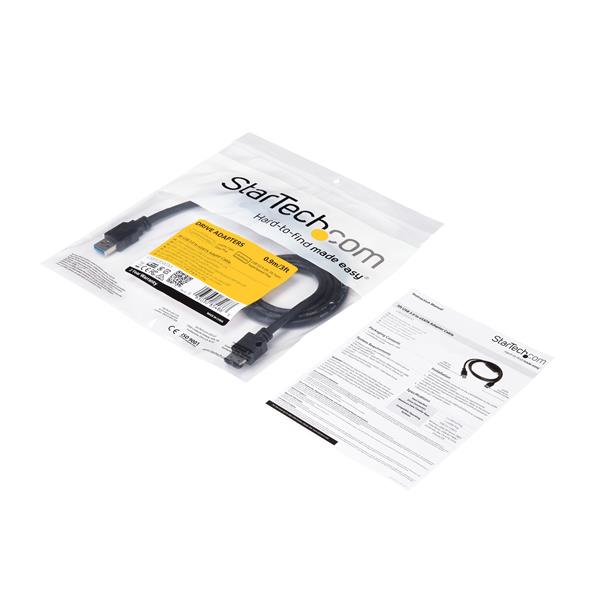 StarTech.com USB 3.0 naar eSATA HDD / SSD / ODD-adapterkabel 1 m eSATA harde schijf naar USB 3.0 adapterkabel SATA 6 Gbps - Afbeelding 9