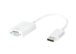 LogiLink CV0059B video kabel adapter VGA (D-Sub) DisplayPort Wit - Afbeelding 2
