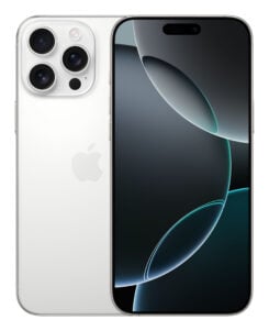 Forza Refurbished Apple iPhone 16 Pro Max 5G 512GB Refurbished als nieuw White Titanium