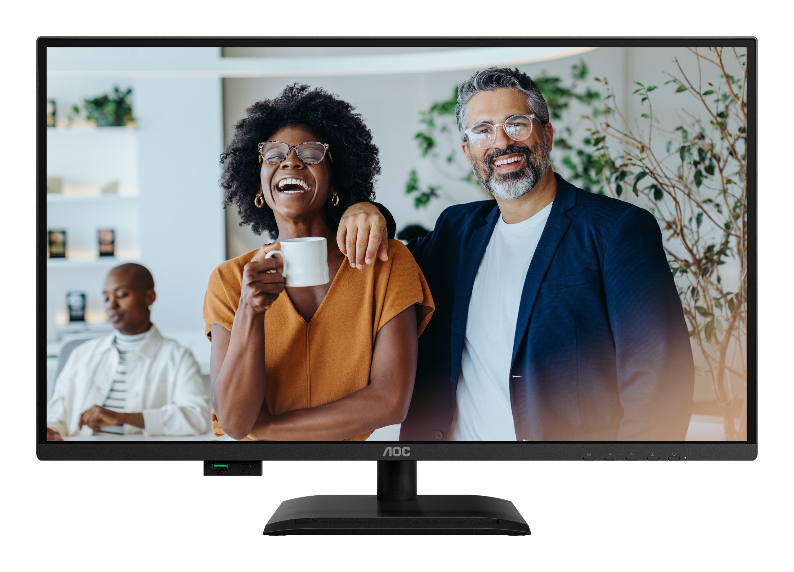 AOC Q27P4CV computer monitor 68,6 cm (27") 2560 x 1440 Pixels Quad HD LED Zwart - Afbeelding 8