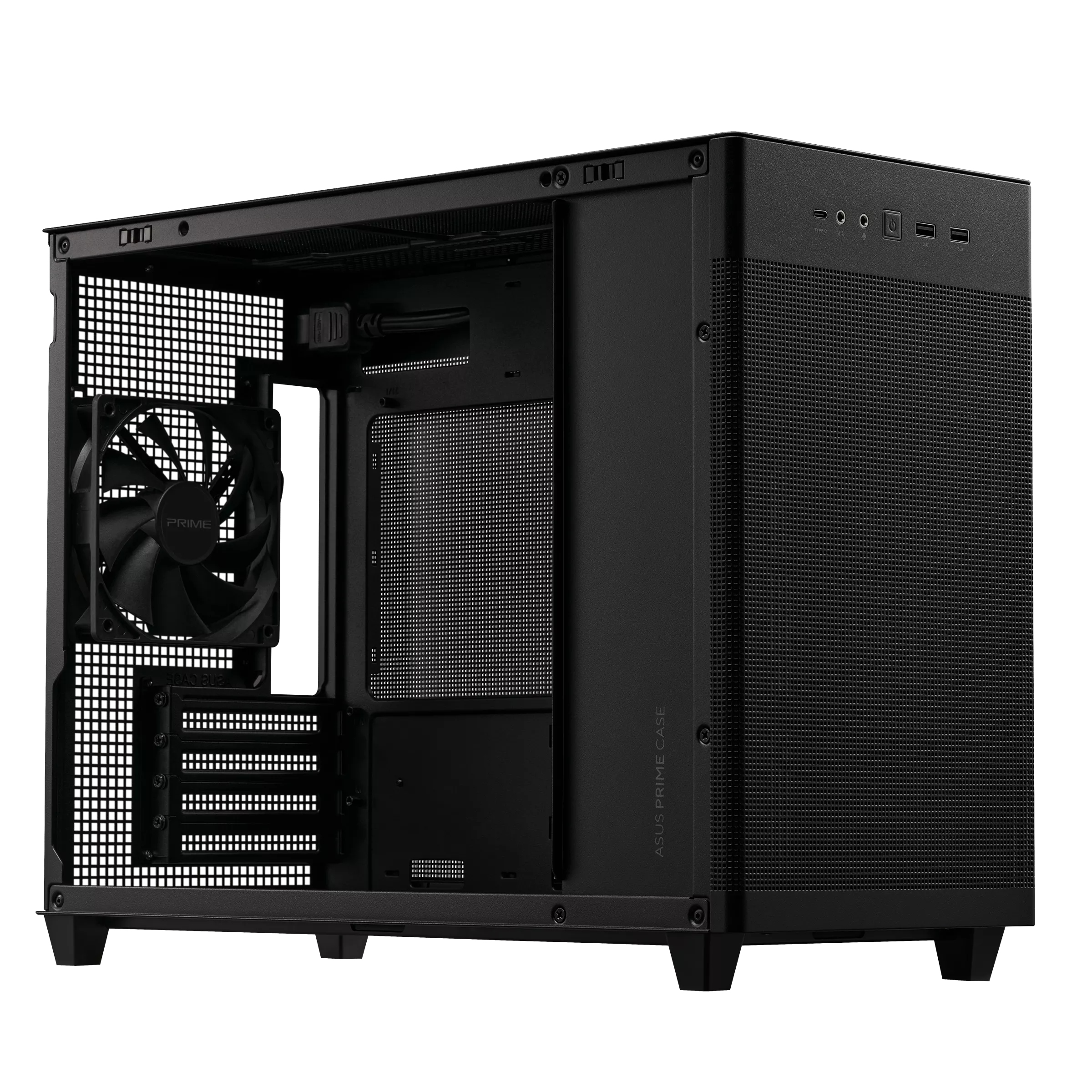 ASUS AP201 PRIME CASE TG Mini Tower Zwart - Afbeelding 7
