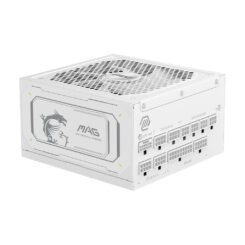 MSI MAG A1000GL PCIE5 WHITE power supply unit 1000 W 24-pin ATX ATX Wit