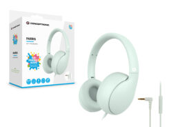 Conceptronic PARRIS04GT hoofdtelefoon/headset Bedraad Hoofdband Oproepen/muziek Lichtgroen - Afbeelding 4