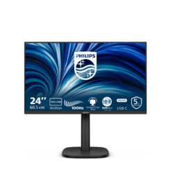 Philips 3000 series 24B2N3200D/00 computer monitor 61,2 cm (24.1") 1920 x 1200 Pixels WUXGA LCD Zwart