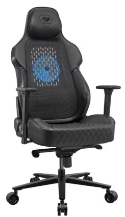COUGAR CGR-ARP-BLB Universele gamestoel Gecapitonneerde zitting Zwart, Oranje - Afbeelding 9