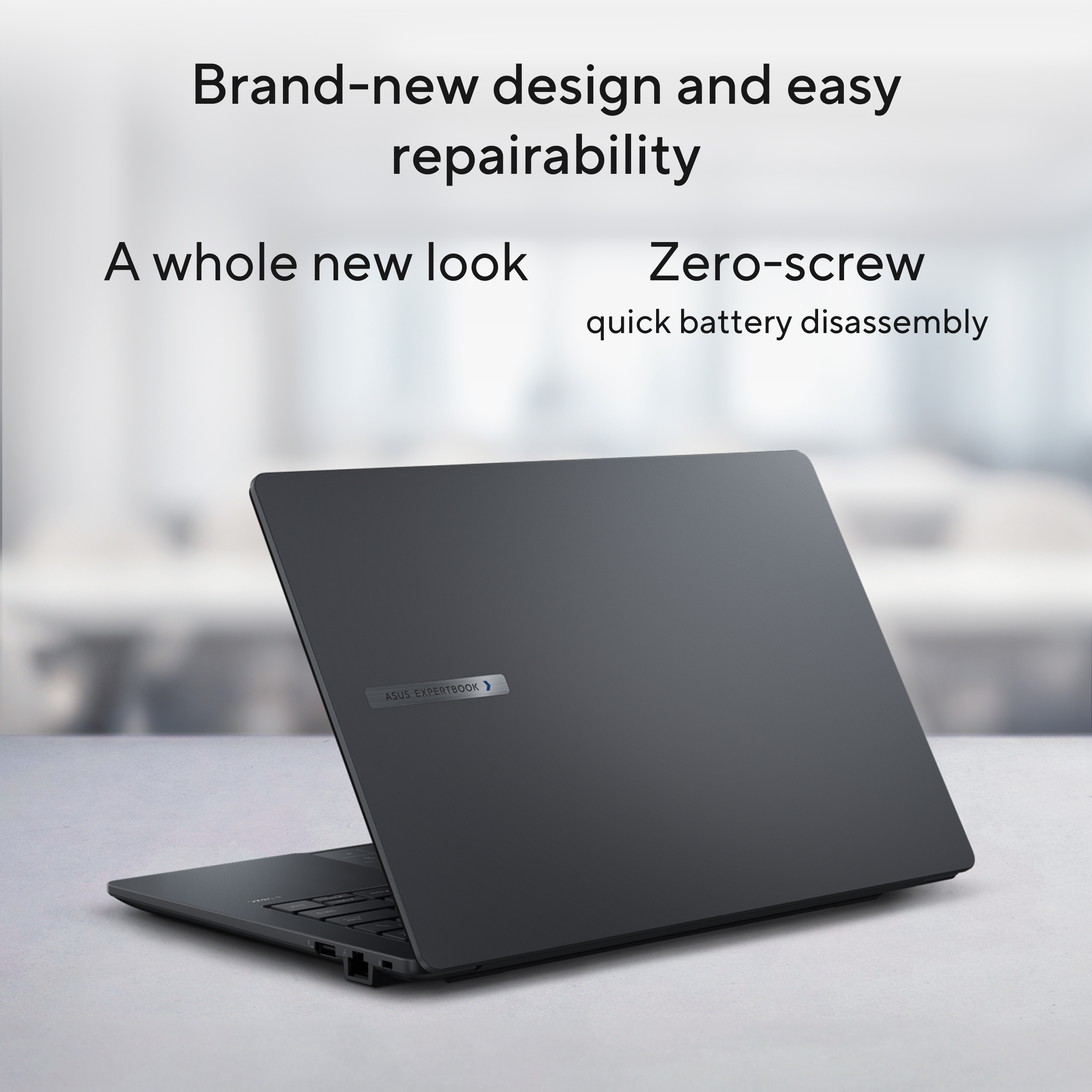 ASUS ExpertBook B1 B1403CVA-S68351X Intel Core 7 150U Laptop 35,6 cm (14") Full HD 32 GB DDR5-SDRAM 1 TB SSD Wi-Fi 6E (802.11ax) Windows 11 Pro US International Grijs - Afbeelding 19