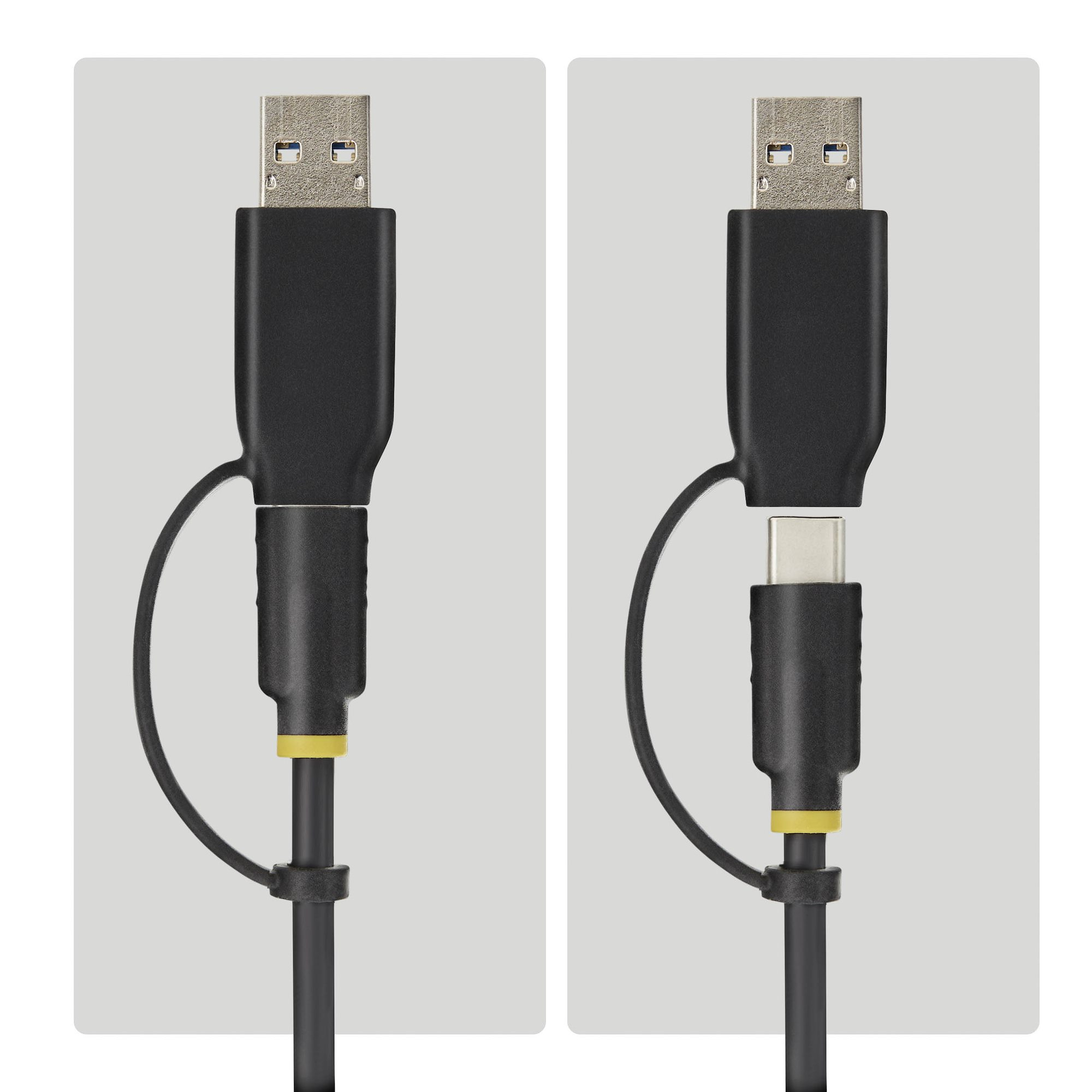 StarTech.com USB-C/USB-A naar M.2 NVMe en 2.5in/3.5in SATA Adapter, 10Gbps, Tool-Free Externe SSD Hard Drive Lezer, B+M/M-Key - Afbeelding 4