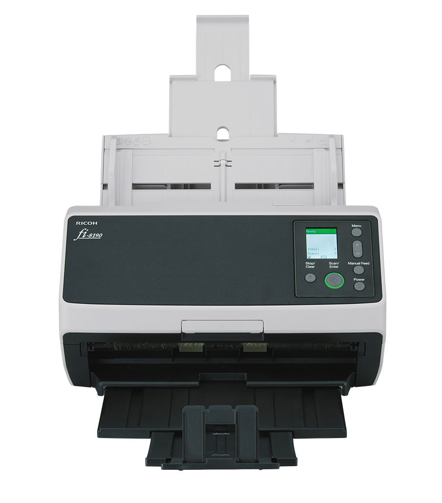Ricoh fi-8190 ADF-/handmatige invoer scanner 600 x 600 DPI A4 Zwart, Grijs - Afbeelding 5