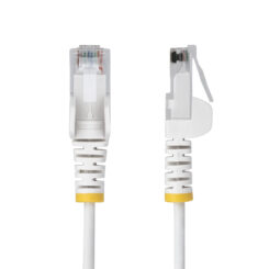 StarTech.com N6PAT25CMWHS netwerkkabel Wit 0,25 m Cat6 U/UTP (UTP) - Afbeelding 3