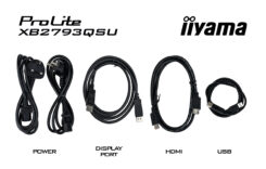 iiyama ProLite XB2793QSU-B1 computer monitor 68,6 cm (27") 2560 x 1440 Pixels Quad HD LED Zwart - Afbeelding 19