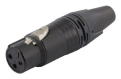 Equip 147931 kabel-connector 3-Pole XLR Zwart - Afbeelding 2