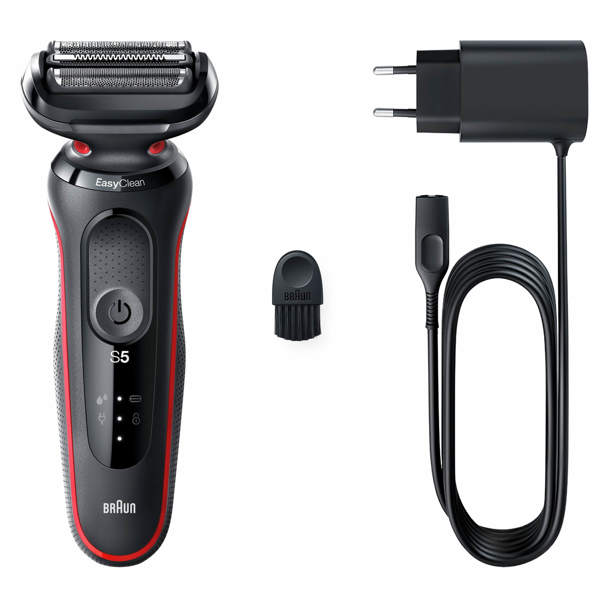 Braun Series 5 50-R1000s Scheerapparaat met scheerblad Zwart, Rood - Afbeelding 6
