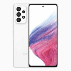 Forza Refurbished Samsung Galaxy A53 5G 128GB Wit (Dual Sim) - Zichtbaar gebruikt