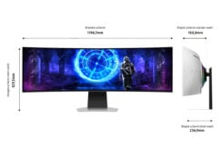 Samsung 49" Odyssey OLED G9 G95SD DQHD 240Hz Smart Gaming Monitor - Afbeelding 6