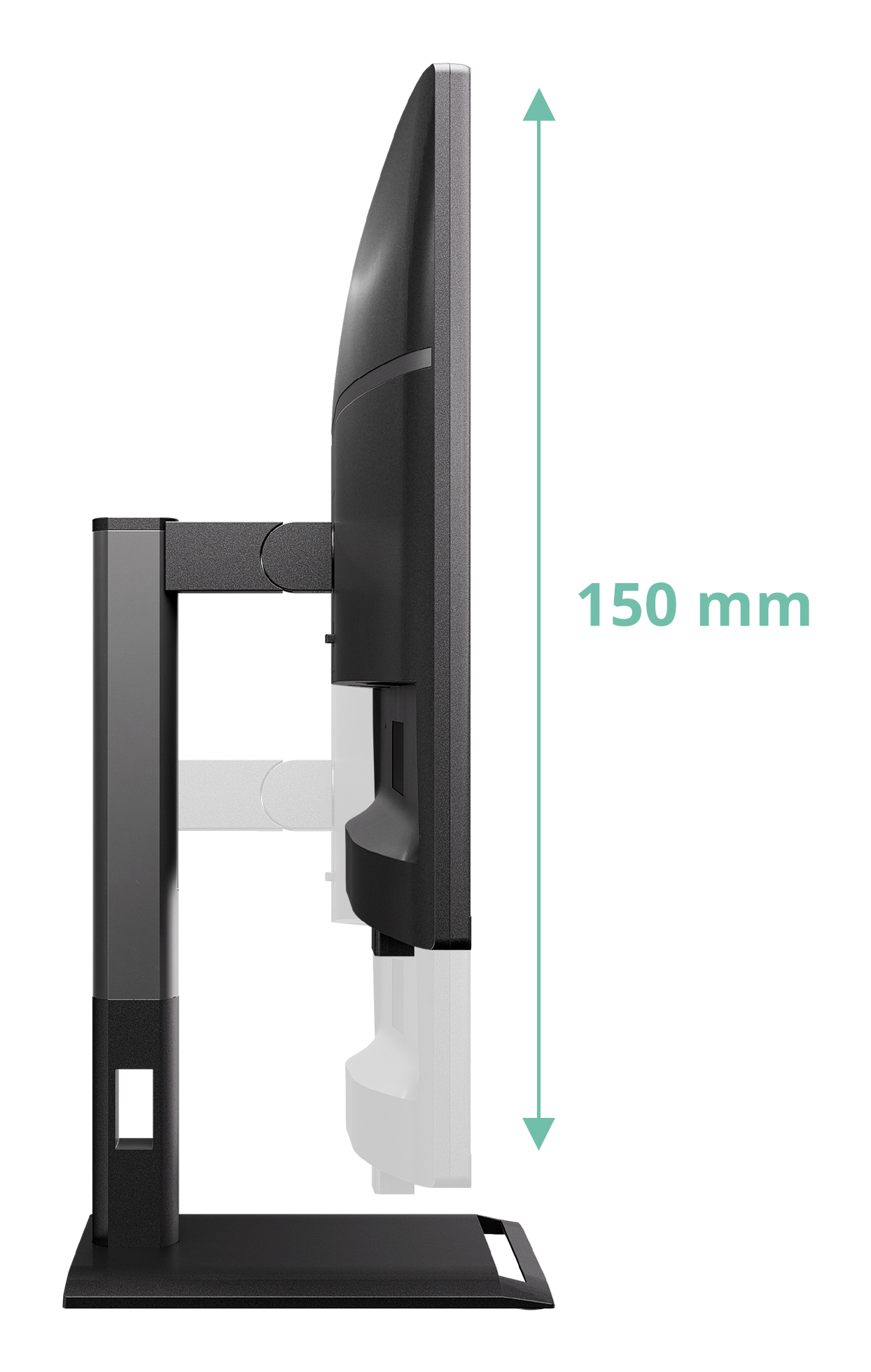 AOC Q27P4CV computer monitor 68,6 cm (27") 2560 x 1440 Pixels Quad HD LED Zwart - Afbeelding 4