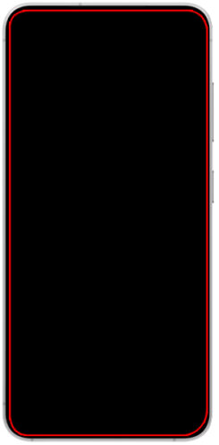 Mobilize Glass Screen Protector - Black Frame - Samsung Galaxy S26 5G