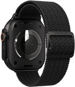 Vonmählen Woven Loop For Apple Watch 44 - 45 - 46 - 49mm One Size All Black