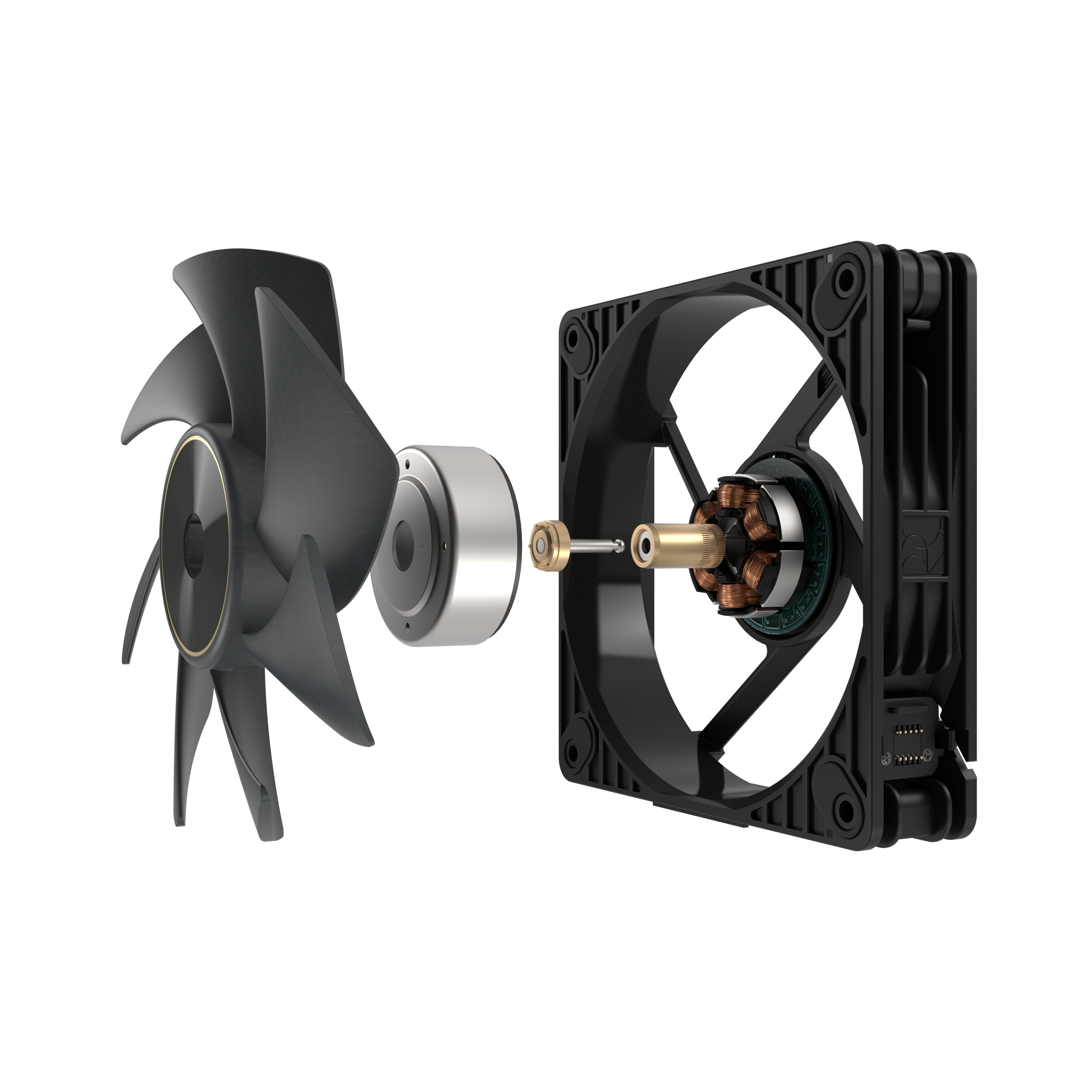 ASUS ProArt PF120 Fan PWM Black 3in1 Computer behuizing Ventilator 12 cm Zwart 3 stuk(s) - Afbeelding 16