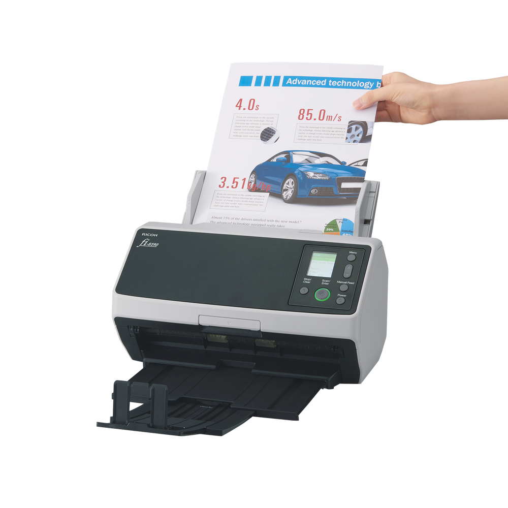 Ricoh fi-8190 ADF-/handmatige invoer scanner 600 x 600 DPI A4 Zwart, Grijs - Afbeelding 22
