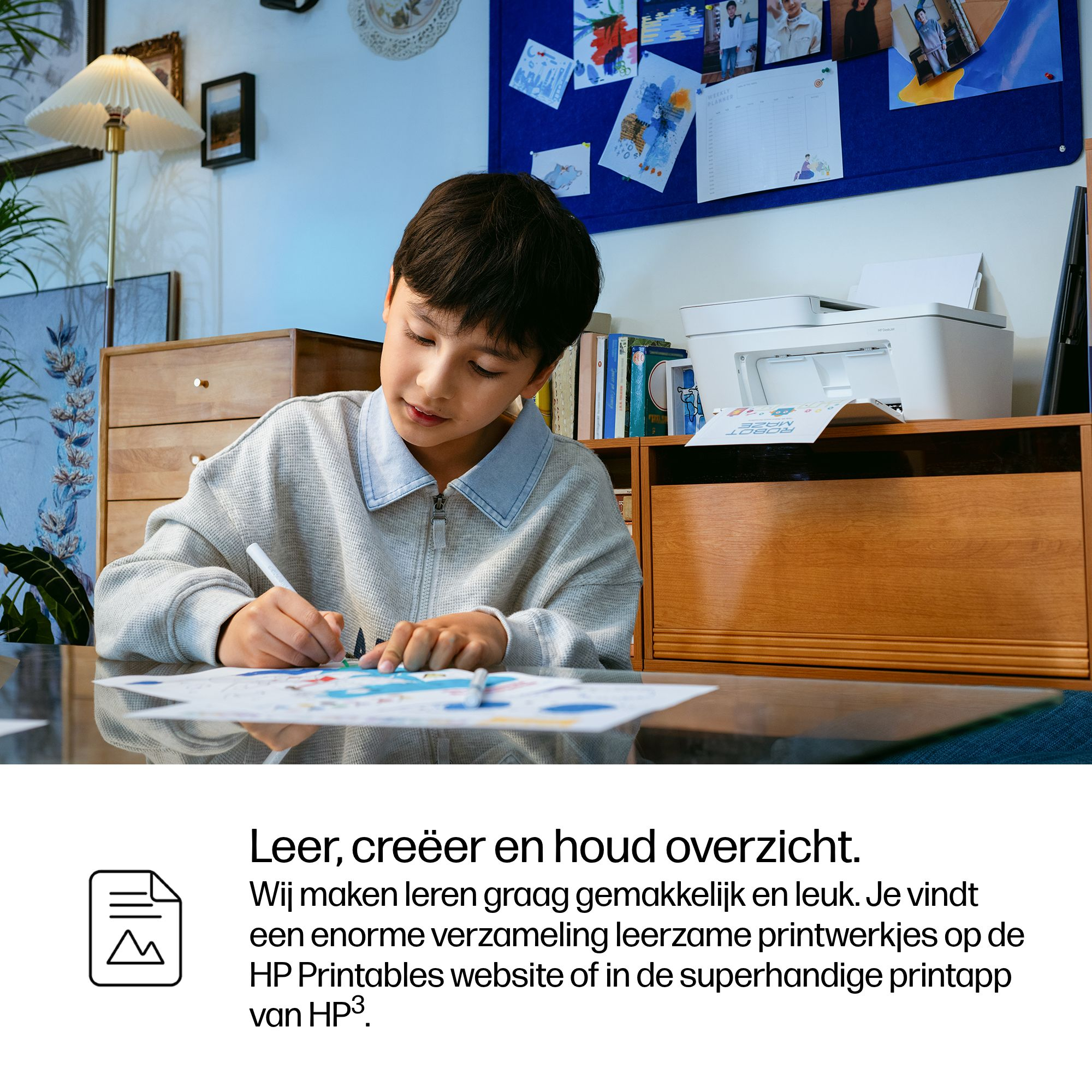 HP DeskJet 4322 Draadloos All-in-One Kleur Printer - Afbeelding 9