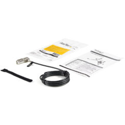 StarTech.com Laptop kabelslot met draaiend scharnier 4-cijfer combinatie slot - Afbeelding 5