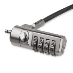 StarTech.com Laptop kabelslot met draaiend scharnier 4-cijfer combinatie slot - Afbeelding 2