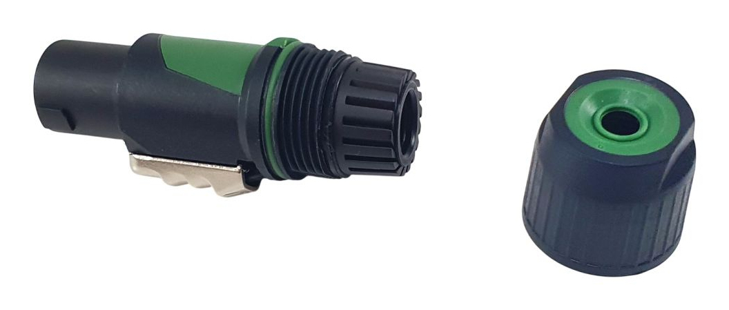Equip 147932 kabel-connector 4-Pole speakON Zwart, Groen - Afbeelding 4
