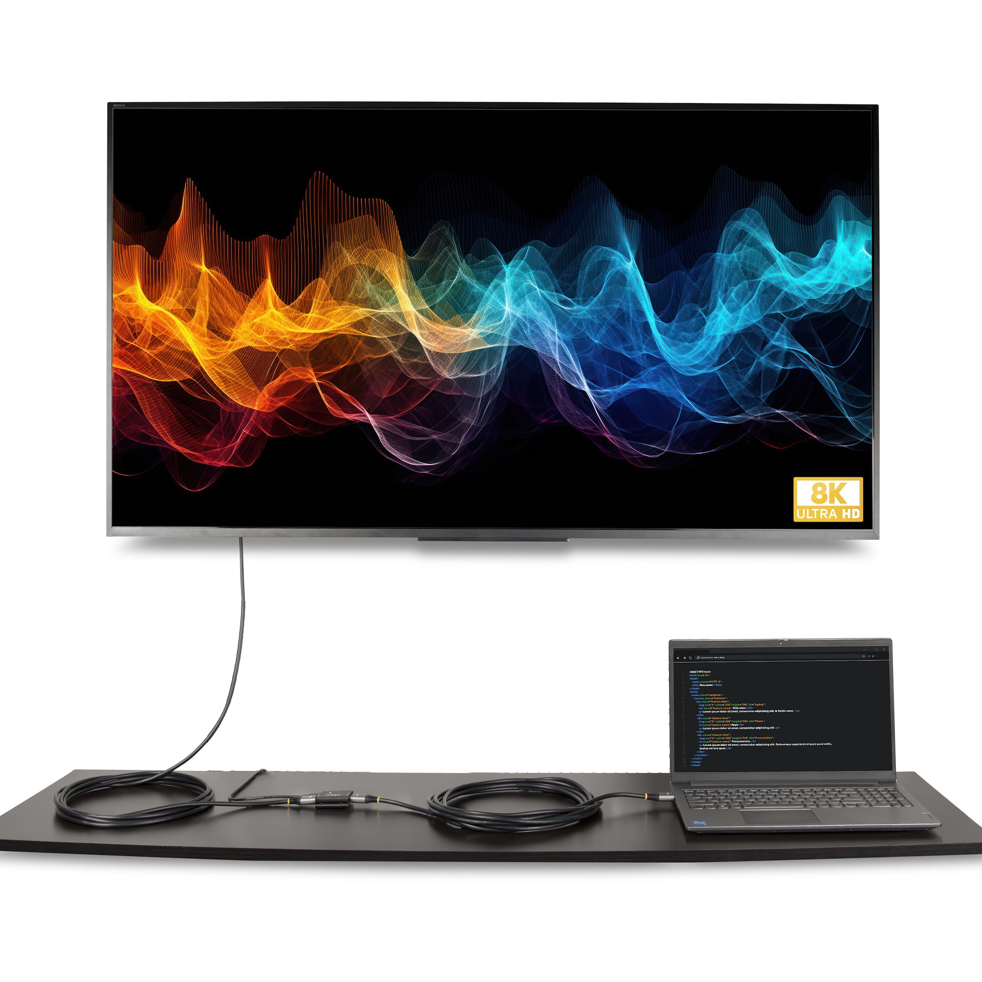 StarTech.com 10m 8K 60Hz HDMI Signaal Booster, Actieve HDMI 2.1 Inline Repeater en Video Signaal Versterker tot 8K 60Hz/4K 144Hz, Compacte HDMI Kabel Verlenger, HDMI Extender/Amplifier - Afbeelding 6
