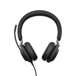 Jabra Evolve2 40 SE Headset Bedraad Hoofdband Oproepen/muziek USB Type-C / USB Type-A Zwart