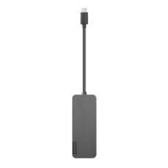 Lenovo 4X90X21427 interface hub USB 3.2 Gen 2 (3.1 Gen 2) Type-C 20000 Mbit/s Grijs - Afbeelding 2