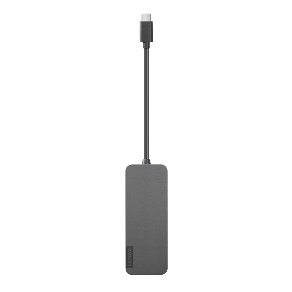 Lenovo 4X90X21427 interface hub USB 3.2 Gen 2 (3.1 Gen 2) Type-C 20000 Mbit/s Grijs