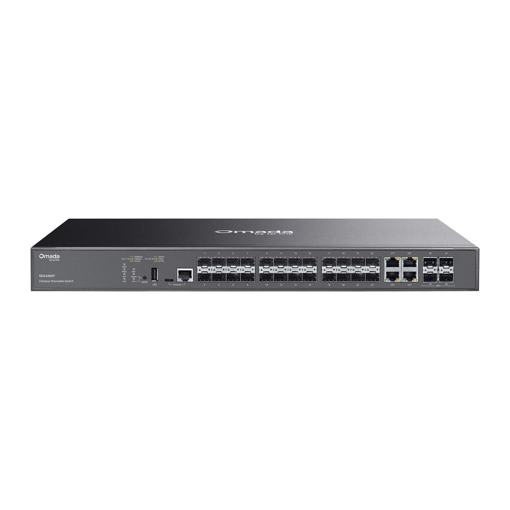 TP-Link SG5428XF netwerk-switch Managed L3 Zwart