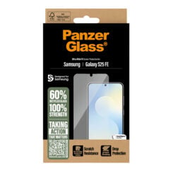 PanzerGlass ® Screen Protector Samsung Galaxy S25 FE 5G | Ultra-Wide Fit w. EasyAligner Doorzichtige schermbeschermer 1 stuk(s) - Afbeelding 4