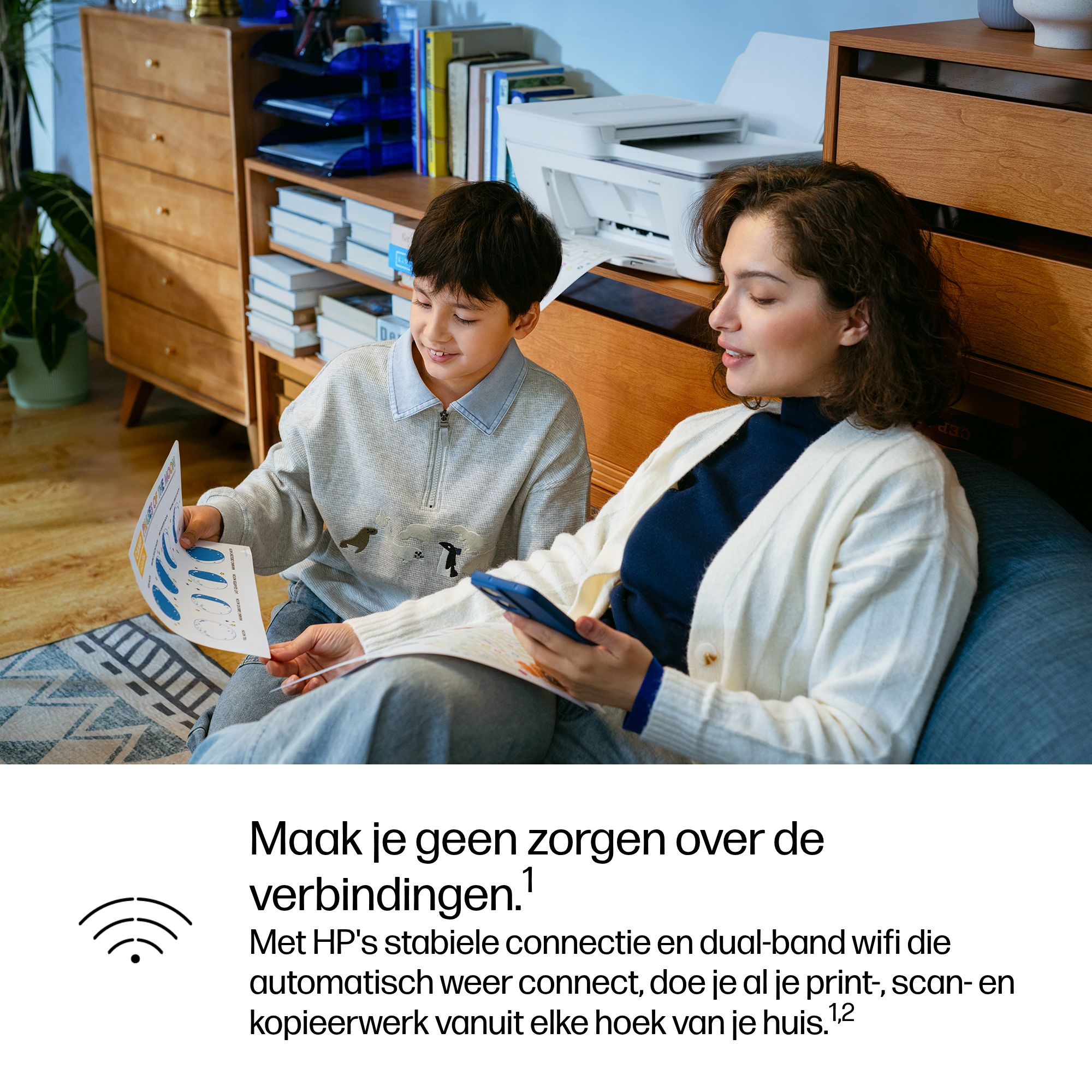 HP DeskJet 4322 Draadloos All-in-One Kleur Printer - Afbeelding 12