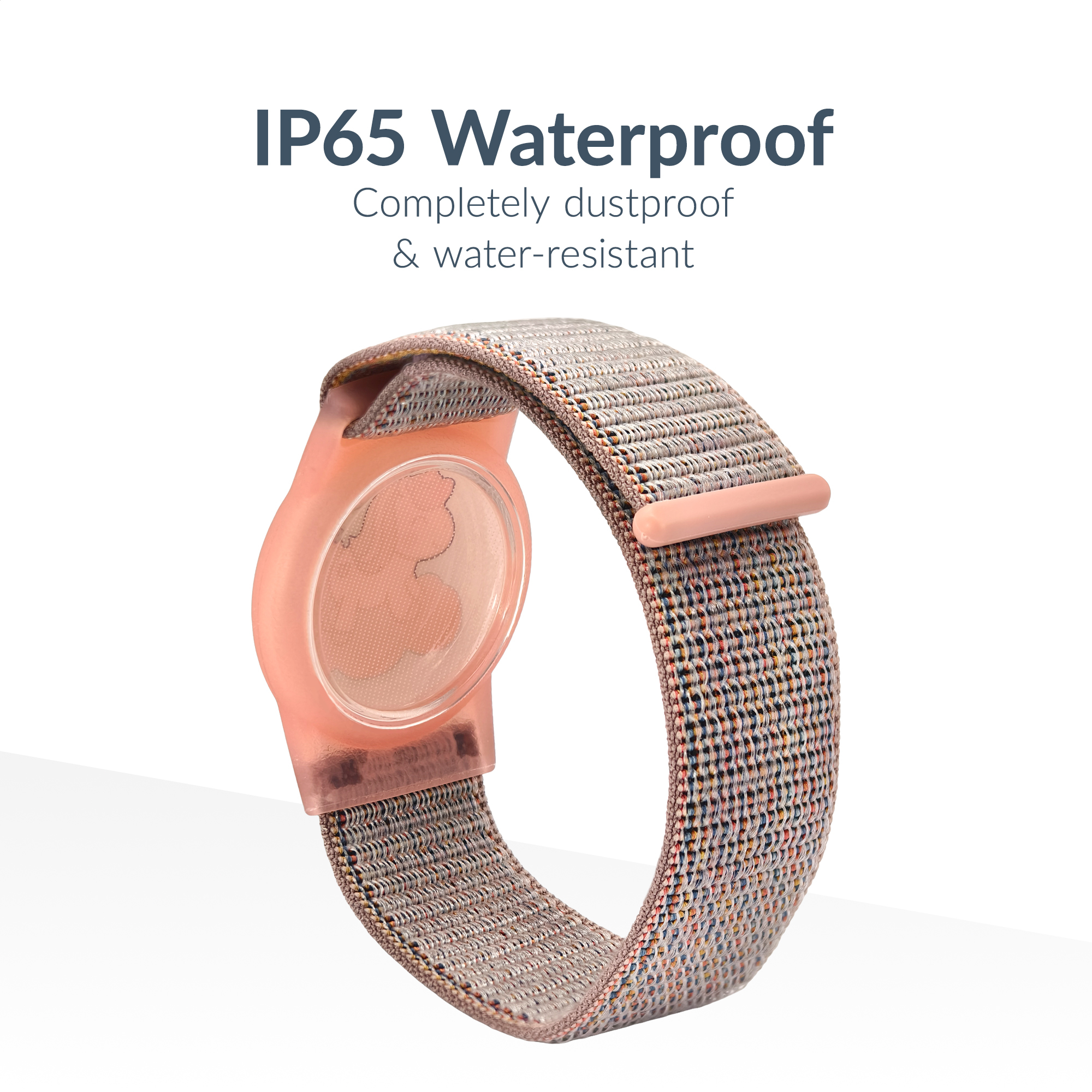 Beeep OneTag Apple Find My & Android Tracker - Kids Wristband Velcro Unicorn - Afbeelding 4