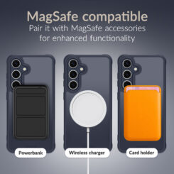 Mobilize MagSafe Compatible Hybrid Case Samsung Galaxy S26 Ultra 5G Blue - Afbeelding 6