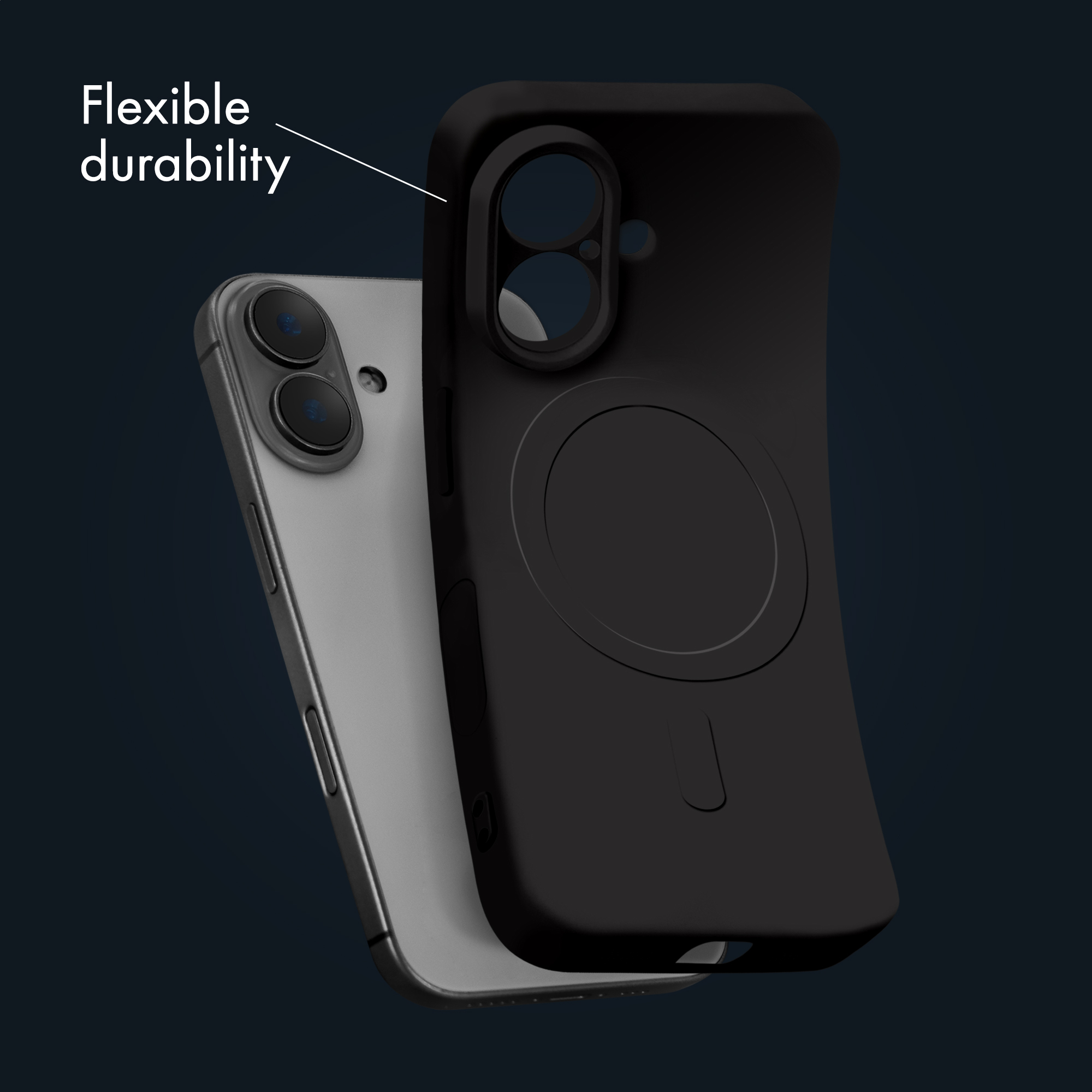 My Style Protective Flex Magsafe Compatible Case for Samsung Galaxy S26 Ultra 5G Black - Afbeelding 2