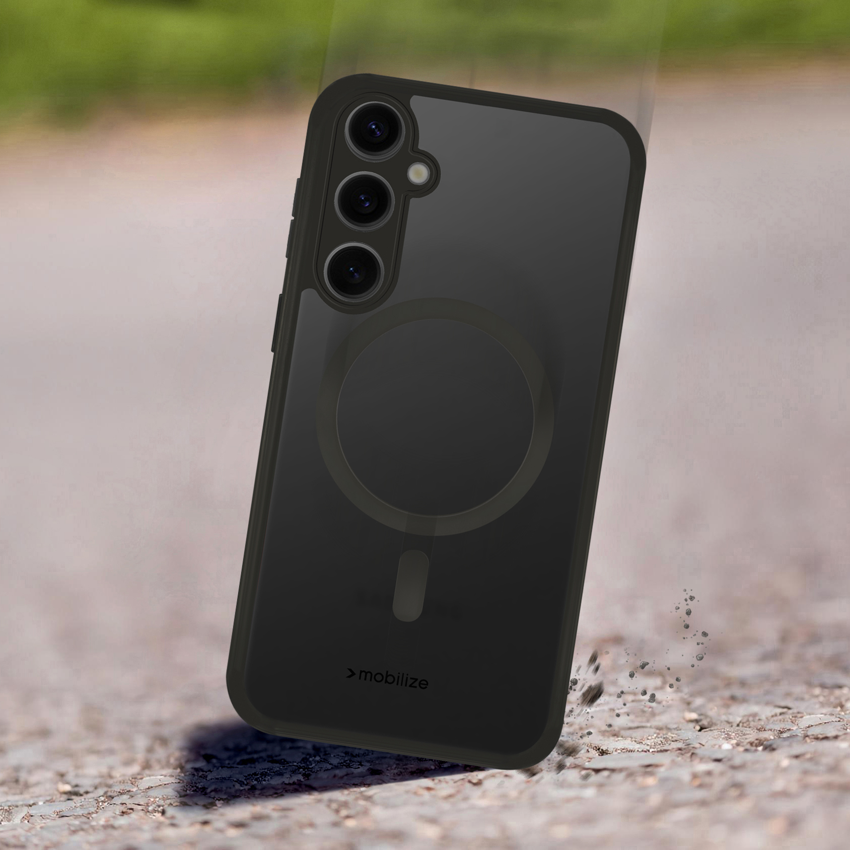 Mobilize MagSafe Compatible Hybrid Case Samsung Galaxy S26 5G Black - Afbeelding 2