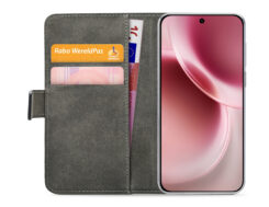 Mobilize Classic Gelly Wallet Book Case Vivo X300 Black