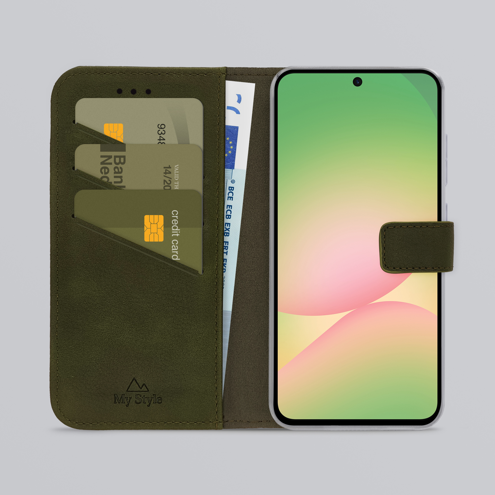 My Style Flex Wallet for Samsung Galaxy A57 5G Forest Green